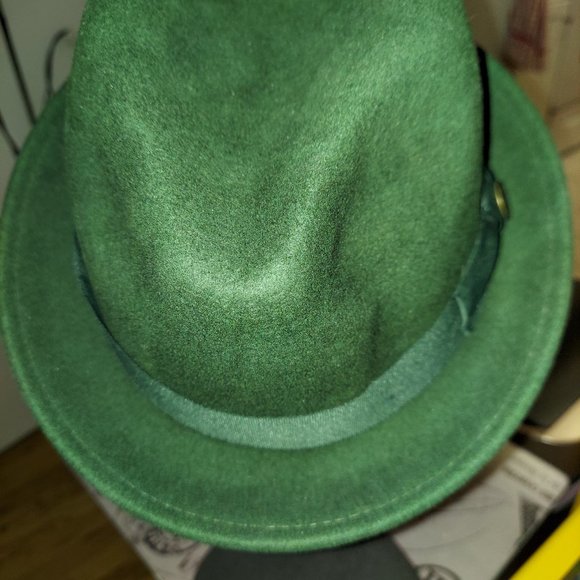 Goorin Bros. Brand Fedora Green X-Large - Picture 6 of 7